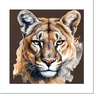 Mountain Lion Posters and Art